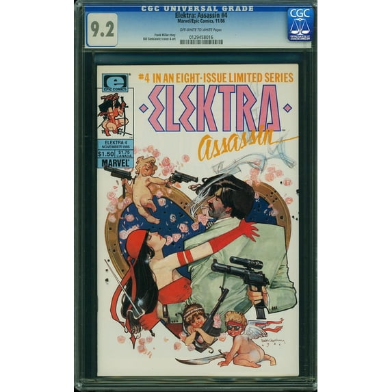 Elektra: Assassin #4 - CGC 9.2 Comic Book