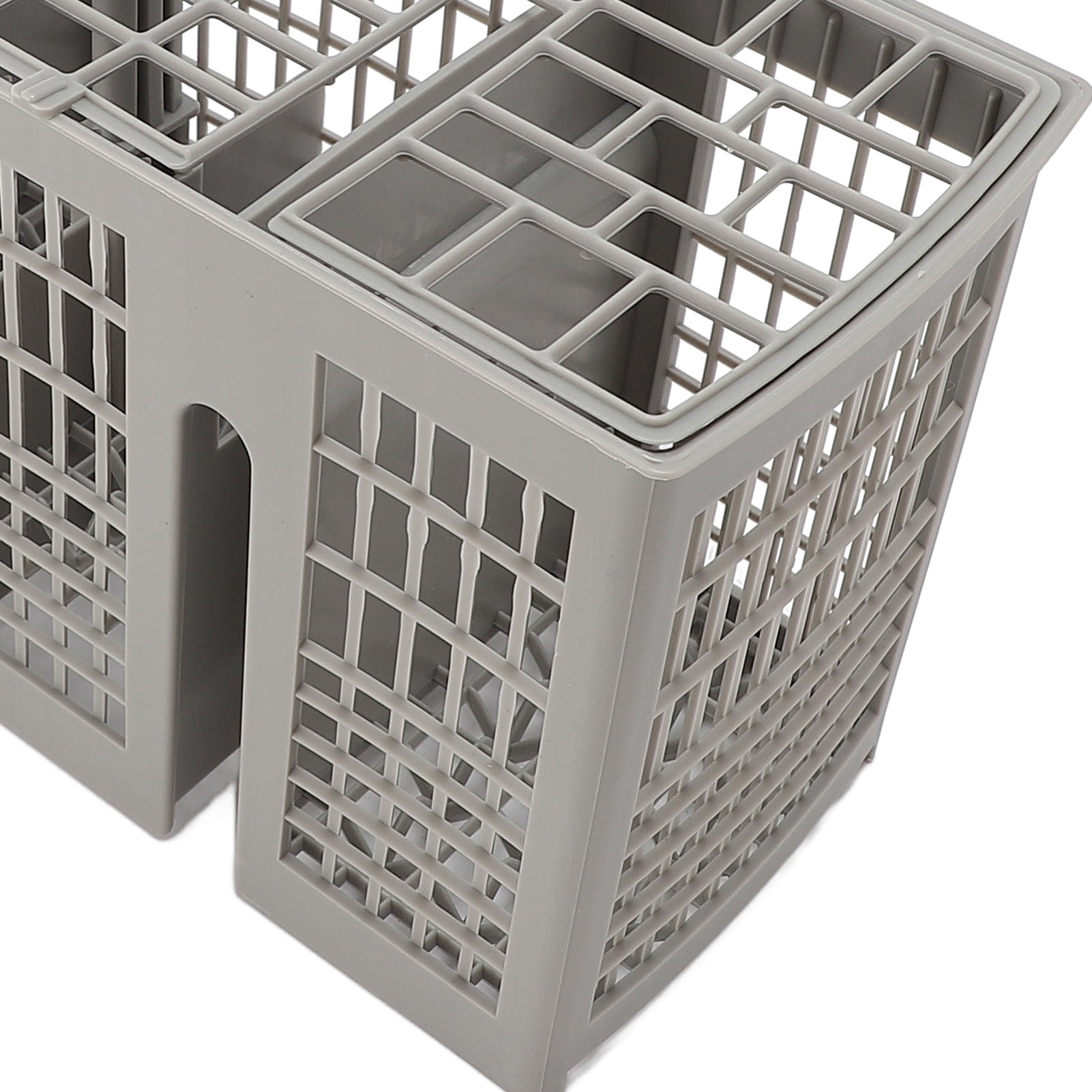 Riousery Universal Dishwasher Basket Multifunctional Utensil Cutlery Washing Container Plastic Storage Rack Replacement Part BPA Free Safe Kitchen Accessory