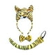 thumbnail image 2 of Conjunto de diadema con cola y pajarita de animal para disfrazarse, regalo de Halloween, cosplay para carnaval. Tigre, 2 of 7