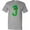 AC-Heather Grey, variant on Irish St Patricks Day Letter J Monogram T-Shirt