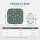 thumbnail image 3 of Fotbe Santa Hat Joy Green Festive Juego de 2 Piezas de Parasoles para Parabrisas | Bloqueador Solar para Auto | Accesorios Plegables para Protección Solar Interior-Small, 3 of 6