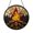 Acrylic 3.5 Inch, variant on Outdoor Campfire Scene Window Hanging – Glass Style Art1901