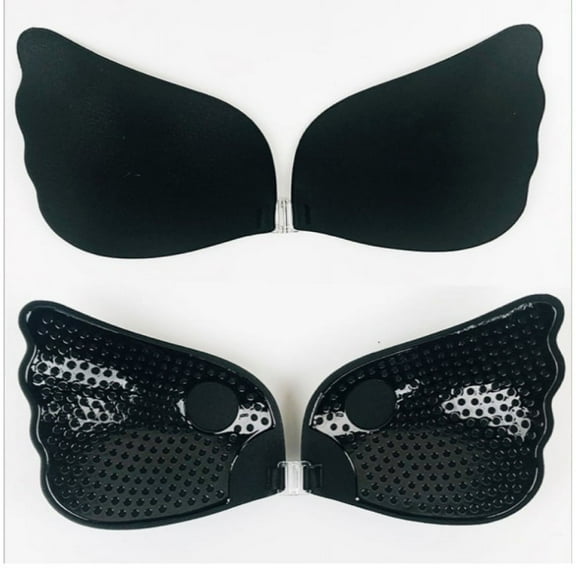 La Belle Fantastique Adhesive Silicone Bra, Invisible Stick On Bras Strapless Backless Bra Reusable Gel Lift Pasties Push Up Bra Sticky Nude