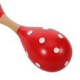 thumbnail image 3 of OUNONA 2Pcs Wooden Handheld Rumba Shaker For Indoor Play Assorted, 3 of 8