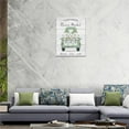 thumbnail image 6 of Farmhouse Vintage Daisy Truck Wall Art Farm Floral Pickup Pictures Wall Decor Rustic Country Farm Flower Canvas Prints Painting Framed Artwork for Bathroom Bedroom Living Room Kitchen 12"x16", 6 of 6