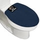 thumbnail image 1 of Funda de asiento para tapa de inodoro GORILLA GRIP, espuma viscoelástica gruesa, azul marino, 1 of 9