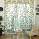 thumbnail image 2 of WDOplteas Cortina Ventana Con Flores Cenefas Gasa Transparente Color Amarillo (amarillo 100x250cm) 2 Uds., 2 of 7