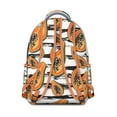 thumbnail image 3 of Papaya Print College Backpack - Fashionable & Roomy Bookbag for Students, Ergonomic Shoulder Straps, Ideal Gift for High School & University, 3 of 6