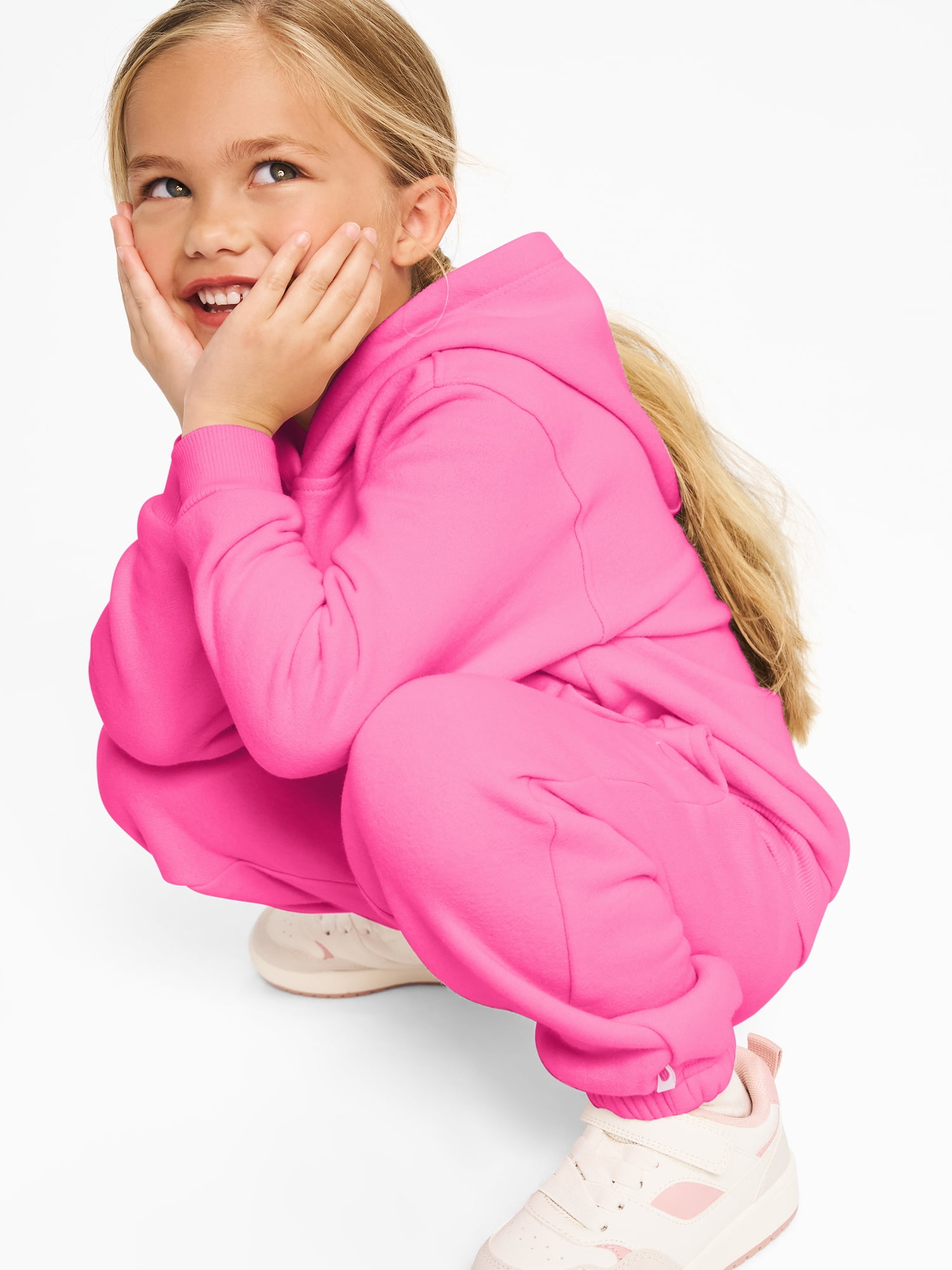 Color Mix by Garanimals Baby & Toddler Fleece Sweatpants, Sizes 0–6T