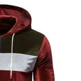 thumbnail image 4 of Sudadera con capucha de terciopelo para hombre, sudadera con bolsillo, informal, para uso diario, para vacaciones, ropa deportiva Pompotops  oipoqjl17604, 4 of 4