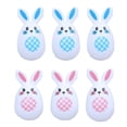 thumbnail image 3 of 6pc Easter Bunny Shaped Openable Eggs For Party Home Desktop Ornament Easter Eggs Find Game, 3 of 9