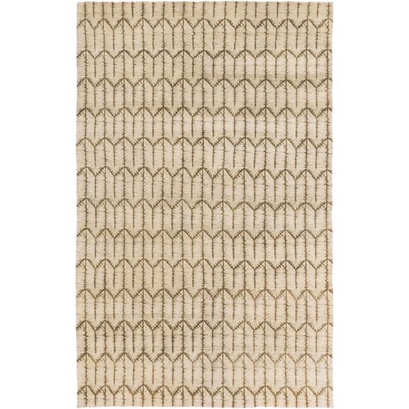 BoutiqueRugs Hennessey Transitional Area Rug - Beige, Olive - 2' x 3'