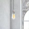 thumbnail image 4 of Dainolite 1 Light Pendant, Satin Chrome Finish, 4 of 4
