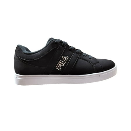Fila Mens Boca On The 8 Sneaker, Adult, Black/White/Silver, 9.5 M US