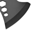 thumbnail image 2 of Buckshot Knives Camping Axe Hatchet - Black Steel With Cord Cutter, 2 of 10