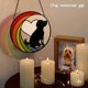 thumbnail image 3 of Regalos conmemorativos para perros, vitrales colgantes, puente de arcoíris, atrapasol para amantes de los perros, regalo para mascotas, 3 of 6