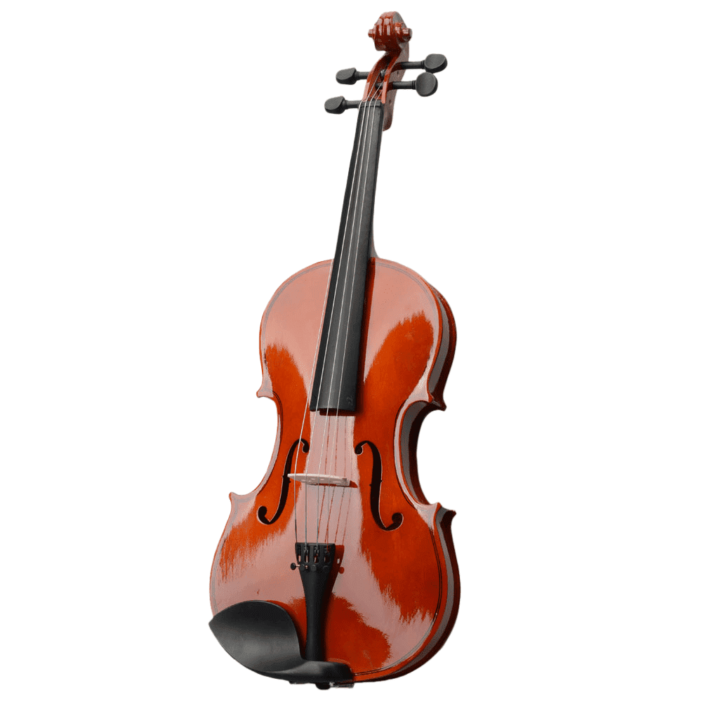 Tcbosik 15-Inch Viola Set for Beginners - Acoustic Viola Kit with Case, Bow and Rosin, Nature Color