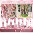 thumbnail image 4 of Dalrosia 8PCS Pink Satin Ribbon Bow Hanging Garland, Bows Party Hanging Decortions Coquette Birthday Baby Shower Decorations Tying the Knot Bridal Shower Bachelorette Party Decor, 4 of 6