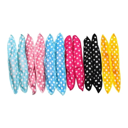VANIDO 12pcs Pillow Hair Curlers Flexible Foam Sponge Soft DIY Tool silicone hair rollers