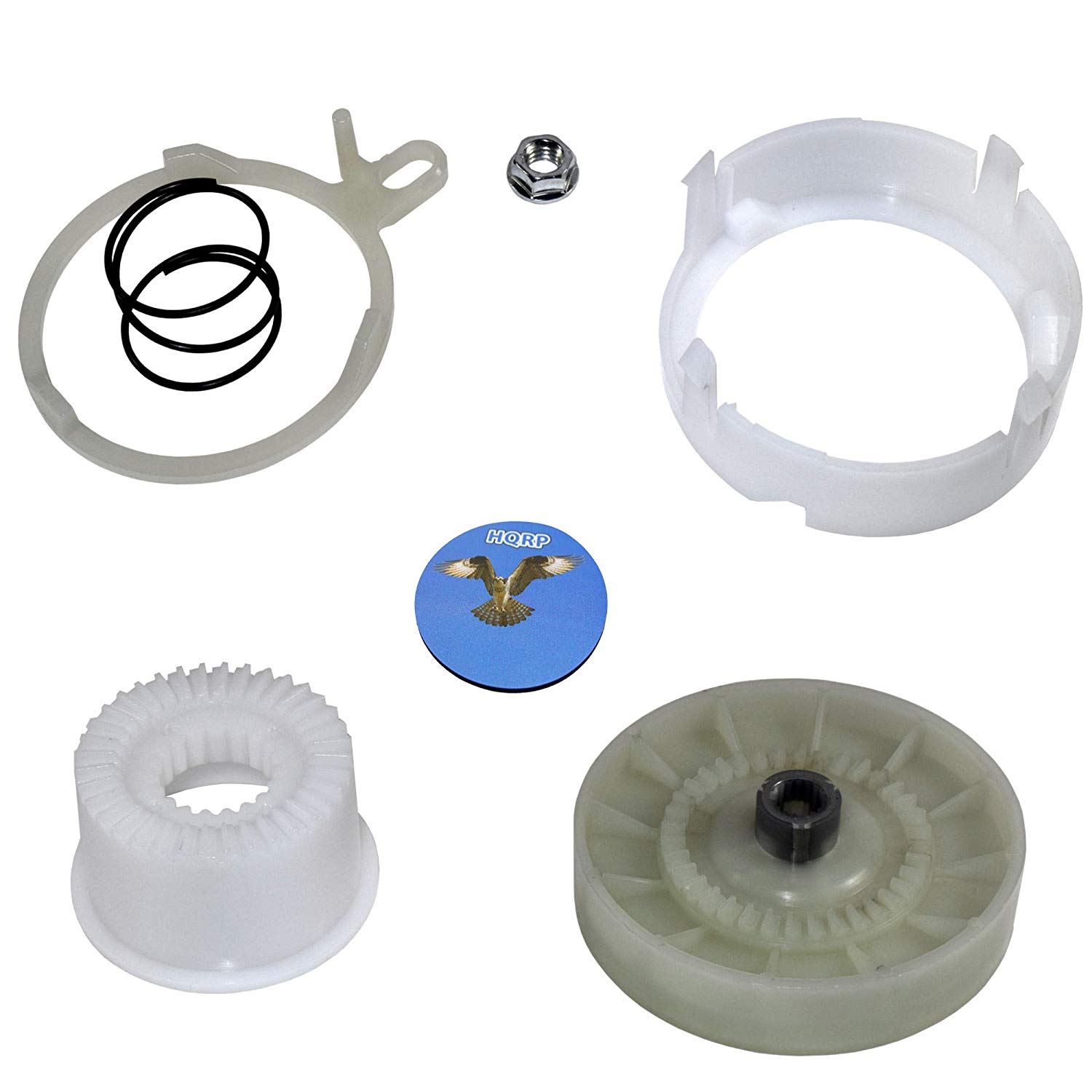 HQRP Cam Clutch Kit for Kenmore 1105142510, 1105142511, 1105142512