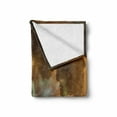 thumbnail image 2 of Constellation Soft Flannel Fleece Throw Blanket, Dusty Nebula Spiral Galaxy of Stars Infinity, Cozy Plush for Indoor and Outdoor Use, 50" x 60", Pale Coffee Mint Green, by Ambesonne, 2 of 6
