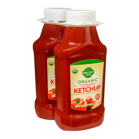 Product of Wellsley Farms Organic Tomato Ketchup, 2pk./40 oz. [Biz