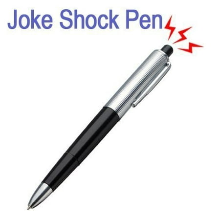Electric Shock Pen Gag Prank Trick Joke Funny Toy Gift by, Package Included: 1 x Electric Shock Pen By Puntung