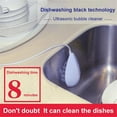 thumbnail image 3 of Portable Washing Machine Ultrasonic Bubble Cleaner Fully Automatic Mini Washing Machine for Domestic Dormitory Travel Vegetable Fruit Cleaning Machine, 3 of 6