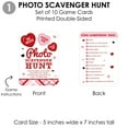 thumbnail image 5 of Big Dot of Happiness Conversation Hearts - 4 Valentine's Day Games - 10 Cards Each - Gamerific Bundle, 5 of 8