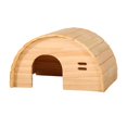 thumbnail image 1 of Escondite de hámster de madera, con ventana Decoración de hábitat ventilada espaciosa Choza de chinchilla para mascotas Escondite de ardilla Jerbos L Yinane Escondite de hámster, 1 of 4