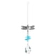 thumbnail image 2 of Dragonfly Hanging Ornament Crystal Windchime Rainbow Maker (Azul claro) Wdftyju Para estrenar, 2 of 8