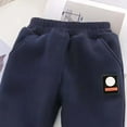 thumbnail image 4 of MEZZALL Boys Lined Jogger Pants Winter Warm Kids Trousers Thickened Casual Sports Sweatpants With Elastic Waist For Toddler To Big Boys Boho Cartoon Clothing, 4 of 4