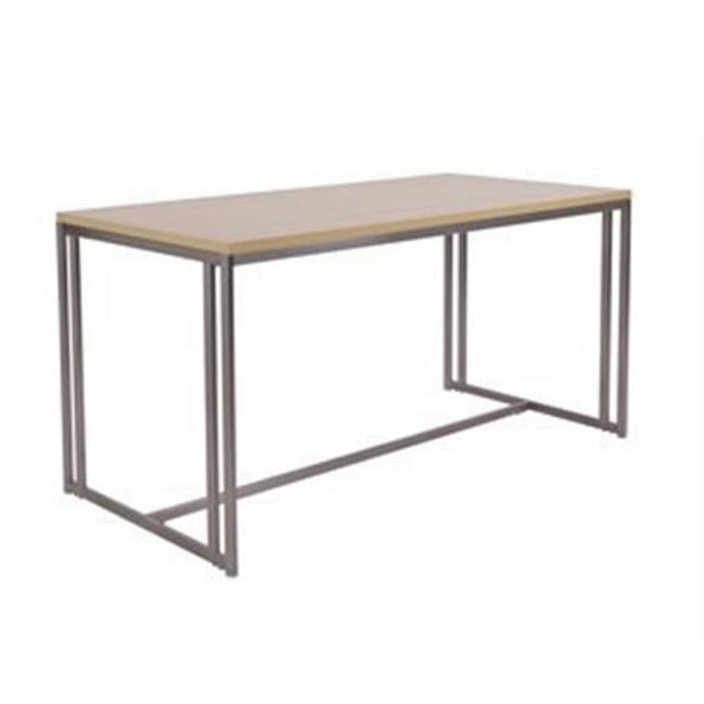 Econoco BQNTL Boutique Grande Table de Nidification&44; Nickel Satiné