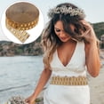thumbnail image 1 of HOOWIFFY Accesorio De Diamantes Falsos Dorado Para Decorar Pasteles Y Ramos De Novia, 1 of 6