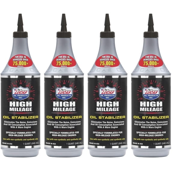 Estabilizador de aceite Lucas Oil 10118 High Mileage 946 ml