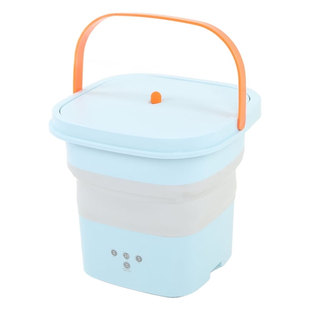 Lavadora Plegable Mini Drenaje Pequeño Para Lavado Y Secado