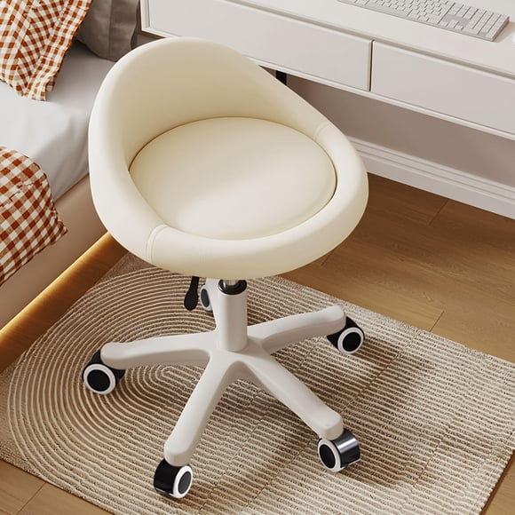 Taburete con ruedas Timbertouch, ergonómico, giratorio y regulable en altura