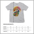 thumbnail image 5 of Tee Hunt Howling Wolf and Moon Youth T-Shirt Dean Russo Colorful Wild Life Kids, Gray, Small, 5 of 5