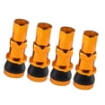 thumbnail image 3 of 4pcs Casquillo de Vástago Válvula de Rueda Protector de Polvo TR416 para Automoviles Oro Macarena Vástago de la válvula del neumático del coche, 3 of 3
