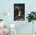 thumbnail image 4 of Hakeem Olajuwon Canvas Poster Print Photo Art Painting Canvas Poster Home Decorative Bedroom Modern Decor Posters Gifts 12x18inch(30x45cm), 4 of 6
