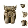 thumbnail image 6 of colaxi Gargoyle Sculpture Garden Planter Resin Small Landscaping Gift,Flowerpot Plant Pot,Gothic Sculpture for Lawn Yard Patio Porch A, 6 of 9