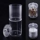 thumbnail image 5 of Organizador de maquillaje con soporte para almohadillas de algodón, soporte/estuche para burbujas de algodón cosmético de acrílico transparente, contenedores de almacenamiento de maquillaje, cont, 5 of 5