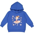 thumbnail image 2 of Inktastic Ballerina Girl in Pink Toddler Hoodie, 2 of 4