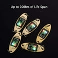 thumbnail image 3 of Novobey LED Fishing Lures Kit Deep Drop Fishing Lights LED Fishing Spoons Underwater Flasher Diamond Lights Trolling Lures Halibut Rig, 3 of 6