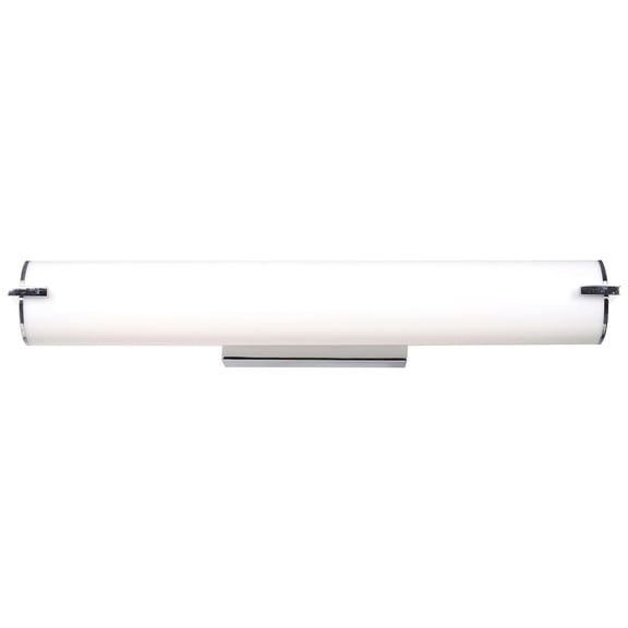 62500LEDD-CH/ACR-Access Lighting-Tube - 20W 1 LED Bath Vanity In Style-5 Inches Tall and 24.5 Inches Wide-Chrome Finish