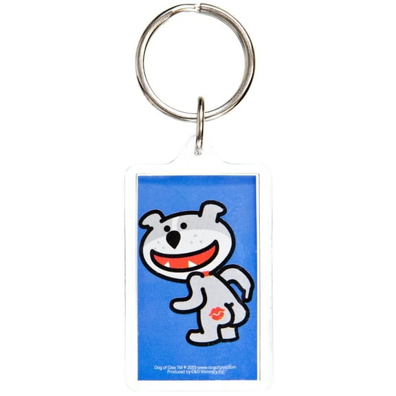 Dog Of Glee - Kiss My Butt Keychain