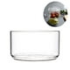 thumbnail image 3 of EeaseMX Ensaladera de vidrio transparente resistente al calor, tazón para postre, tazón para fideos instantáneos, para servir frutas y verduras en el desayuno (sin tapa)., 3 of 7