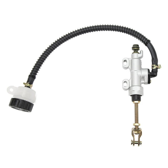 Universal Rear Brake Pump,Motorcycle Rear Brake Pump Motorcycle Rear Brake Pump Brake Master Cylinder Reservoir Effortless Installation