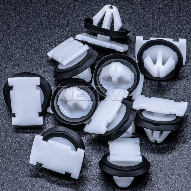 Rexka 11547581 - 10 Clips De Moldura Para Panel Basculante Para Gm Chevrolet Buick Cadillac Gmc Enclave Ct6 Xt5 Xts Cruze Equinox Impala Sonic Traverse Acadia Terrain