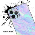 thumbnail image 5 of Design Skinz Iridescent Dahlia v1 Full Body Skin Decal Wrap Kit Compatible with Apple iPhone X/XS (Screen Trim & Back Skin), 5 of 5